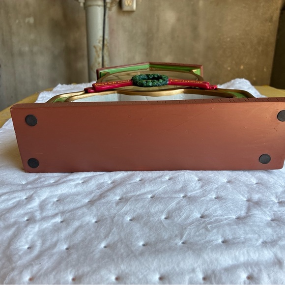 RARE 2007 AVON MUSICAL ADVENT DAYS LEFT UNTIL CHRISTMAS MANTLE CLOCK WORKS! - Picture 6 of 9